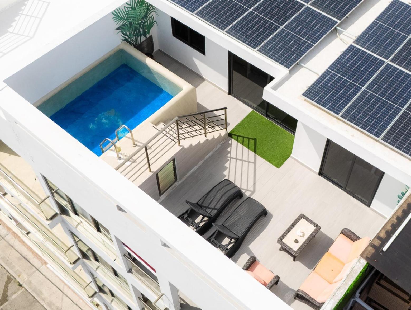 Apartamento Eden En Alturas Con Terraza Y Piscina Privada Playa del Carmen
